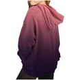 thumbnail image 3 of Dgankt Girls Sweatshirt Solid Color Long Sleeves Medium To Large Casual Hooded Pockets Pullover Top for 5-14 Years, 3 of 5