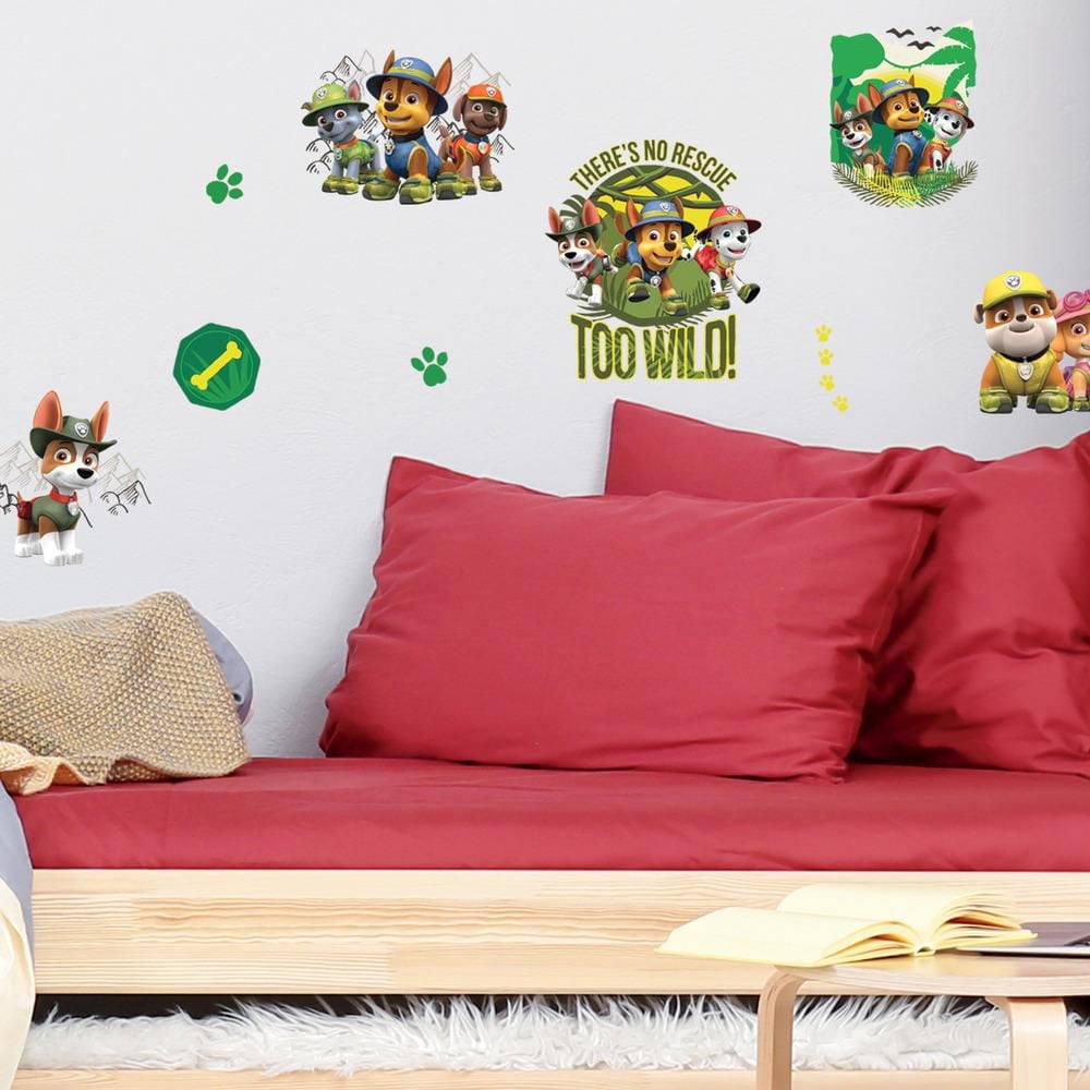 RoomMates Jungle PAW Patrol Peel & Stick Wall Decals