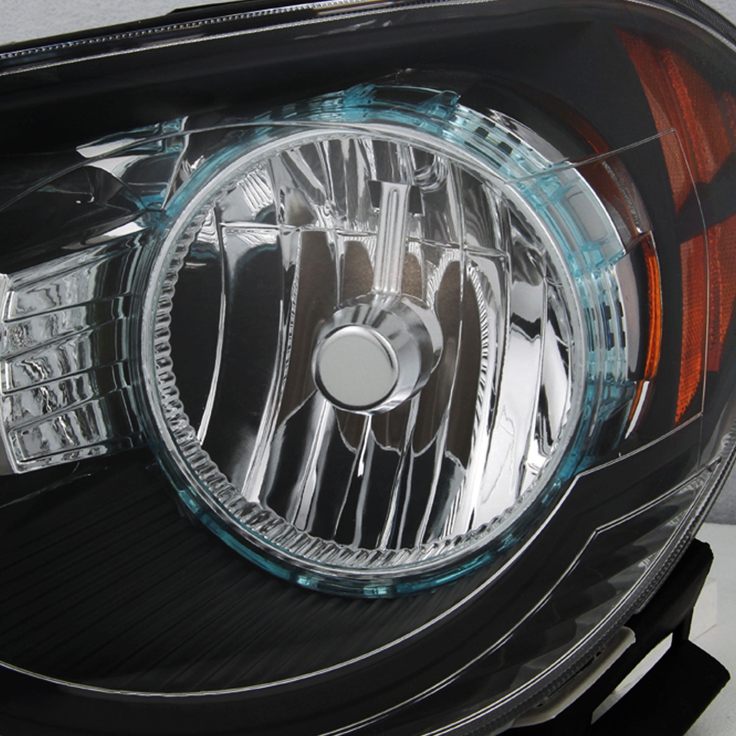AKKON - For Chevy Malibu OE Replacement Black Bezel Headlights Driver/Passenger Head Lamps Pair New