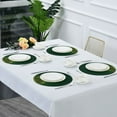 thumbnail image 7 of Round Placemat Heat Resistant & Wrinkle-Free Dining Table Decor Placemat For Home & Weddings Green, 7 of 7
