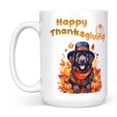 thumbnail image 2 of Happy Thanksgiving Newfoundland Welcome Thankful Fall Autumn Pumpkin Mug Newfie Dog Lover Gifts Coffee Tea Cup - 02021, 2 of 4