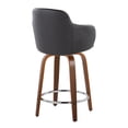 thumbnail image 4 of Boyne Counter Stools for Kitchen Counter, Counter Height Chairs, Bar Stools Set of 2, Counter Height Chairs, Bar Stools For Kitchen Island, 4 of 6