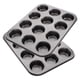 thumbnail image 1 of Juego de 2 moldes para muffins BANYUO antiadherente 25,5 x 19 x 2,5 cm, 1 of 1