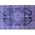 thumbnail image 1 of Ahgly Company Indoor Rectangle Persian Blue Traditional Area Rugs, 6' x 9', 1 of 4