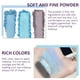 thumbnail image 3 of Paleta de sombras de ojos CAKAILA 9 colores azul gris impermeable, 3 of 8