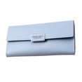 thumbnail image 4 of Cartera para mujer con tarjetero de piel sintética, bolso de mano minimalista a la moda, bolso de mano duradero para viajes y desplazamientos jinwen Cartera de mujer, 4 of 8