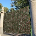 thumbnail image 4 of LOVIVER Outdoor Fence Privacy Screen Balcony Privacy Screen Greenery Wall Decration Faux Perilla, 4 of 8