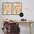 thumbnail image 4 of Stupell Industries Muted Layered Neutrals Abstract Painting Gold Floater Framed Canvas Art Print Wall Art, 21 x 31, Set of 2, 4 of 10