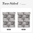 thumbnail image 5 of XMXT PU Leather Coin Purse for Women Men, Cartoon Coffee Grey Graffiti Mini Change Wallet Coin Pocket for Credit Card ID Key Storage Bags, 5 of 9