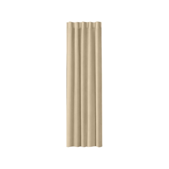 Jubipavy Blackout Curtain Panel, 52" W x 84" L Polyester Rod Pocket Curtain for Bedroom Living Room, Multiple Color Options