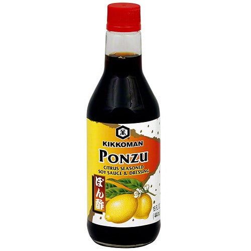 Kikkoman Ponzu Citrus Seasoned Soy Sauce, 15 oz (Pack of 6)