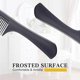 thumbnail image 3 of Peines de 4 piezas para mujeres y hombres, juego de peines de fibra de carbono negra premium para cardar y separar, peines profesionales para estilistas, finos y, 3 of 5