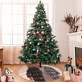thumbnail image 7 of Lsque Cute Mouse In Glasses Print Christmas Tree Skirt, Tree Skirt with Ties or Velcro, Perfect for Holiday Decorations, Halloween, and New Year-48", 7 of 7