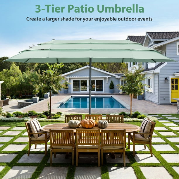 black patio umbrella target Black : Patio Umbrellas : Target