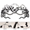 thumbnail image 3 of Tocado de novia Diadema de boda con diamantes de imitación: bandas para el cabello de boda con perlas de cristal y diamantes de imitación vintage, 3 of 6