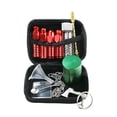 thumbnail image 1 of Snuff Bottle Dispenser Cucharada STASH JAR Portátil Capacidad de gran capacidad Accesorios Accesorios Kit Snuffing Equipo Suministros Rojos 12 Piezas Inevent HA011072-03, 1 of 7