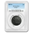 thumbnail image 1 of 1807/6 Large Cent F-12 PCGS, 1 of 4