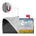 thumbnail image 2 of Daiia butterfly and sunflower Pattern Mailbox Cover , Magnetic Welcome Mailbox Wraps Post Letter Box Cover for Garden Yard Home Decor-25.5x21 in, 2 of 8