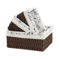 thumbnail image 1 of Paper With Storage Collection Bamboo Basin Baskets Practical Solutions Boxes: These Our Boxes And Baskets Food Baskets Plants coffee 4, 1 of 9