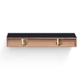 thumbnail image 7 of Floating Wall Shelves Wood,Floating Shelves 31.5 Inches Wall Mounted Wood Shelves For Bathroom Bedroom Living Room Kitchen Hanging Shelf For Books/Storage/Decor With Invisible Rack, 7 of 7