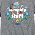 thumbnail image 3 of Paw Patrol - This Is My Camping Shirt - Toddler And Youth Long Sleeve Graphic T-Shirt, 3 of 6