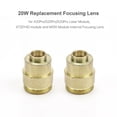 thumbnail image 3 of ATOMSTACK 2PCS Atomstack 20W Replacement Focusing Lens for A20ProS20ProX20Pro Module and M100 Module and XT20Y40 Module Internal Focusing Lens, 3 of 7