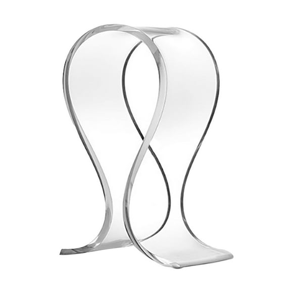 XZNGL Phone Stand Acrylic Stands for Display Acrylic Display Stand Headphone Display Stand, Acrylic Headphone Stand, Head-Mounted Headphones, Desk