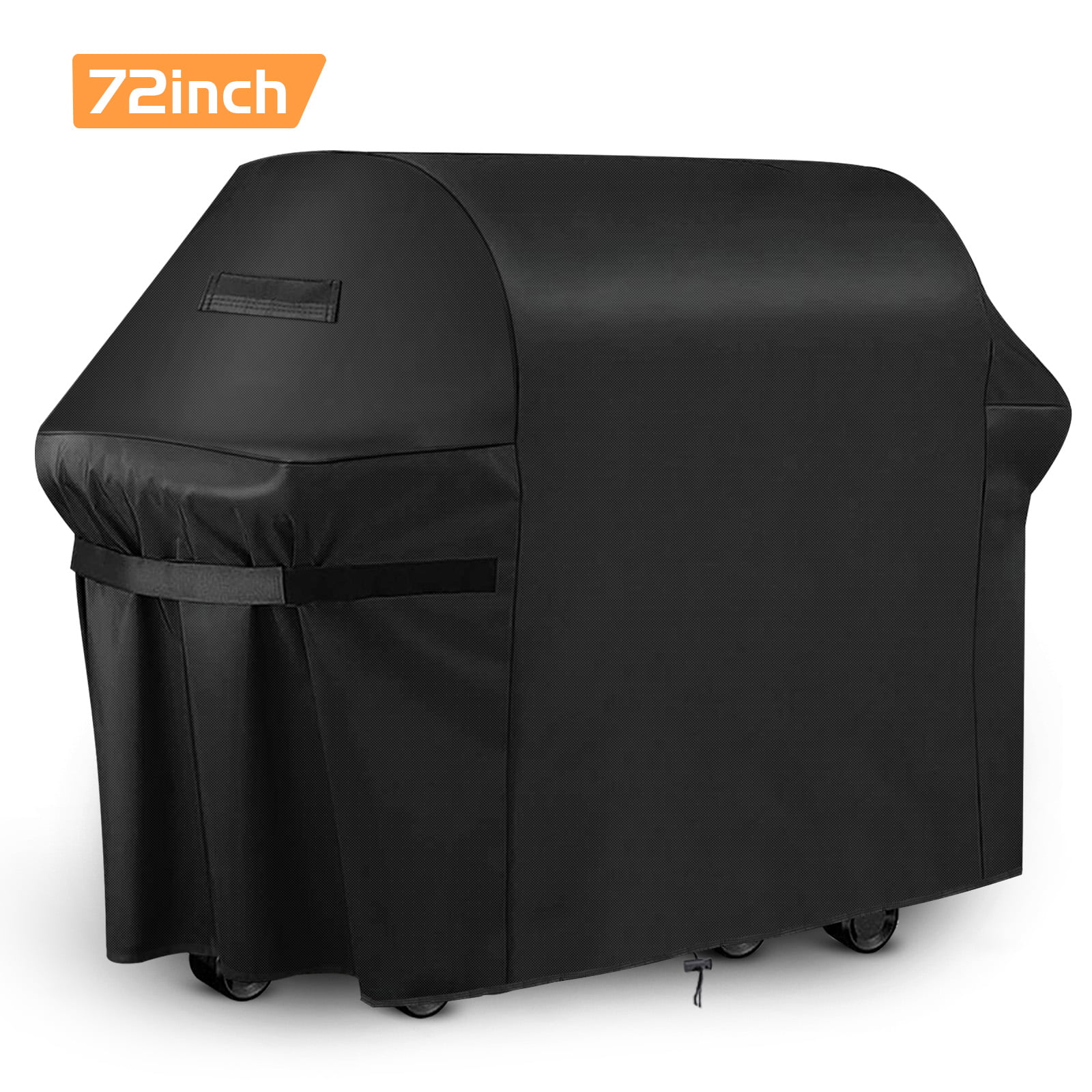 Essort BBQ Cover Barbecue Cover Waterproof Large BBQ Cover 420d Oxford Fabric Heavy Duty BBQ Grill Cover 2 Burner Gas BBQ Cover Small Anti UV Fit for Weber 77x67x110cm 30x26x43 