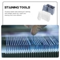 thumbnail image 2 of KAKOWELY slide storage container 2pcs Microscope Slides Staining Jar and Rack 24 Positions Microscope Slide Holder Glass Slide Holder Lab Sample Slide Storage Shelf for Lab Science, 2 of 5