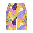 thumbnail image 4 of Iugvhana Big and Tall Swim Trunks for Men Hawaiian Tropical Bathing Summer Suit Swimsuits Beach Shorts with Pockets Multicolor M, 4 of 4