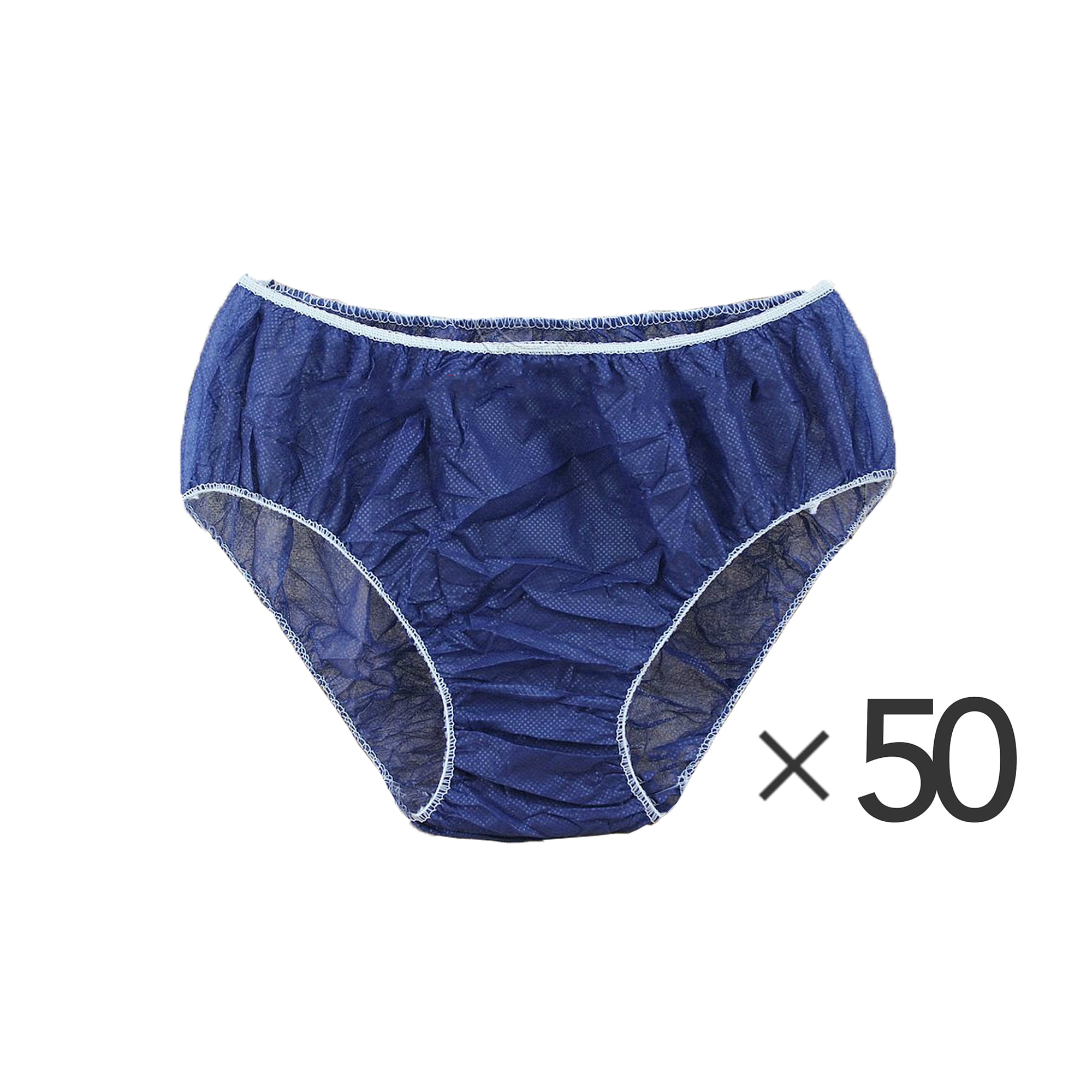 SUPVOX 6Pcs Disposable Underwear Postpartum Wear Protective Underwear for Women Pregnant Size LAarge Blue