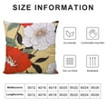 thumbnail image 6 of Nawypu  Set of 2 Floral/Flower Printcloth Decorative Throw Pillow Covers Cushion Covers, 6 of 6