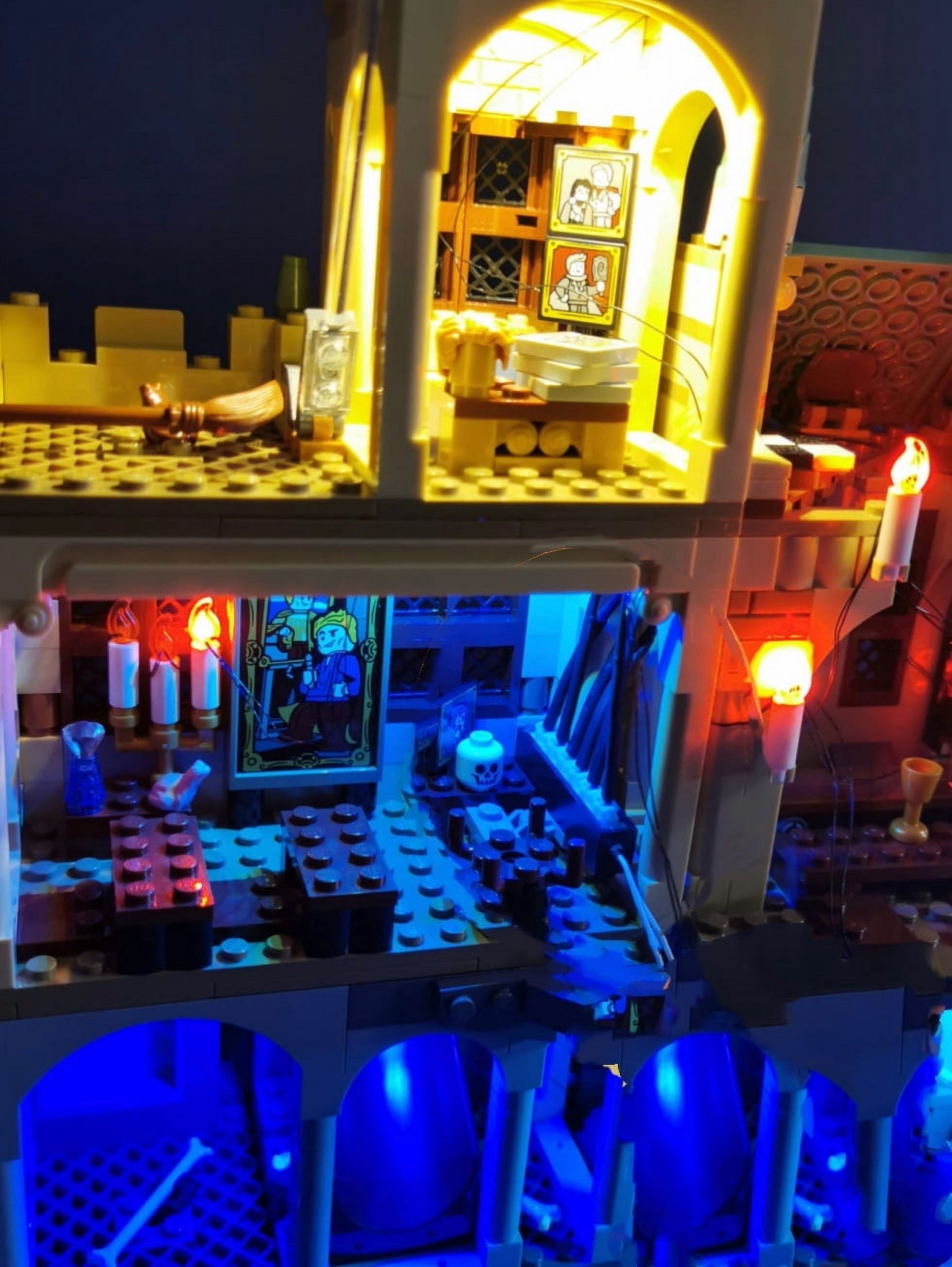 Brickstars LED Lighting Kit for Lego 76389 Harry Potter Hogwarts Chamber of Secrets (Lego Set Not Included)