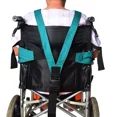 thumbnail image 2 of Adjustable wheelchair safety belts, restraint belts for disabled elderly patients, anti-fall and anti-tilt safety shoulder belt vests, 2 of 5