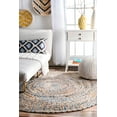thumbnail image 3 of nuLOOM Hand Braided Eliz Jute Area Rug, 3 of 4