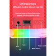 thumbnail image 5 of Parlante Portátil Bluetooth con Luces RGB, Bocina Pequeña Recargable para Viajes y Fiestas Azul, 5 of 5