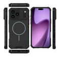 thumbnail image 4 of Case For IPhone 17 Pro [Compatible con la Funda Del Teléfono de Color Sólido con Protección Anticaída de Airbag de Grado Militar MagSafe], Negro, For IPhone 17 Pro, 4 of 7