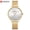 Gold with white, variant on Curren 9024 Women's Mesh Strap Watch Fashionable Simple Women's Watch Women's Fashion Watch Women's