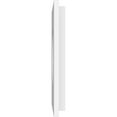 thumbnail image 3 of 18"W x 9"H x 5"ID x 6 1/4"C x 1"P Rectangle Architectural Grade PVC Contemporary Ceiling Medallion, 3 of 11