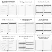 Clever Fox Planner PRO – Silver Black
