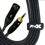 Prox 3.5Mm Trs To Xlr-M Balanced High Performance Audio Cable, 5Ft