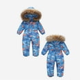 thumbnail image 2 of Birdeem Children's Outdoor Ski Jacket, Down Jacket, Warm Jumpsuit, Cold Proof, Hooded Design, 2 of 6