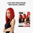 thumbnail image 1 of Ebo Synthetic Lace Front Wig Deep Part Kimora 14” ( 1 Jet Black ), 1 of 7
