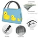thumbnail image 4 of Fotbe Cute Ducky Bolsa Térmica Portátil con Estampado, Bolsa de Entrega de Alimentos Aislada, Bolsa Reutilizable de Gran Capacidad para Comidas y Supermercado, 4 of 6