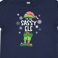 thumbnail image 4 of Inktastic Funny Christmas I'm the Sassy Elf with Shoes and Hat Boys or Girls Baby T-Shirt, 4 of 5
