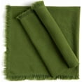 thumbnail image 2 of ANA Green cotton Linen Napkins Set of 12 18x18 inch Cotton Dinner Napkins - Washable Soft Premium Hotel Quality Reusable Napkins Perfect Table Napkins for Family Dinners, 2 of 4