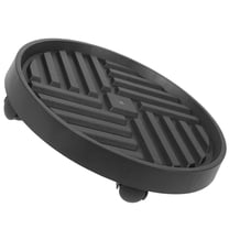 AURARMLET Garden Pot Stand Rolling Flower Pot Holder Plastic Outdoor Plant Thickened Design 1 Set