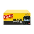 thumbnail image 2 of Glad Black Garbage Bags - Large 90 Litres - ForceFlex,, 2 of 5