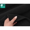 thumbnail image 3 of American Soft Linen, Slip Reducer Bath Rug, 100% Cotton 17x24 inches, Soft Absorbent Bath Mat Rugs, Black, 3 of 6