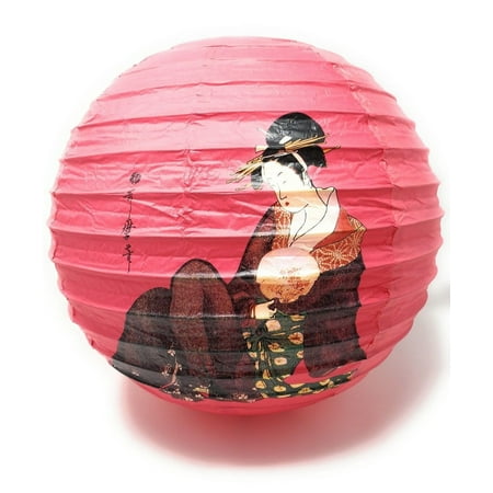 Oriental Chinese Japanese Festival Party Celebration Home Decor Lantern Geisha